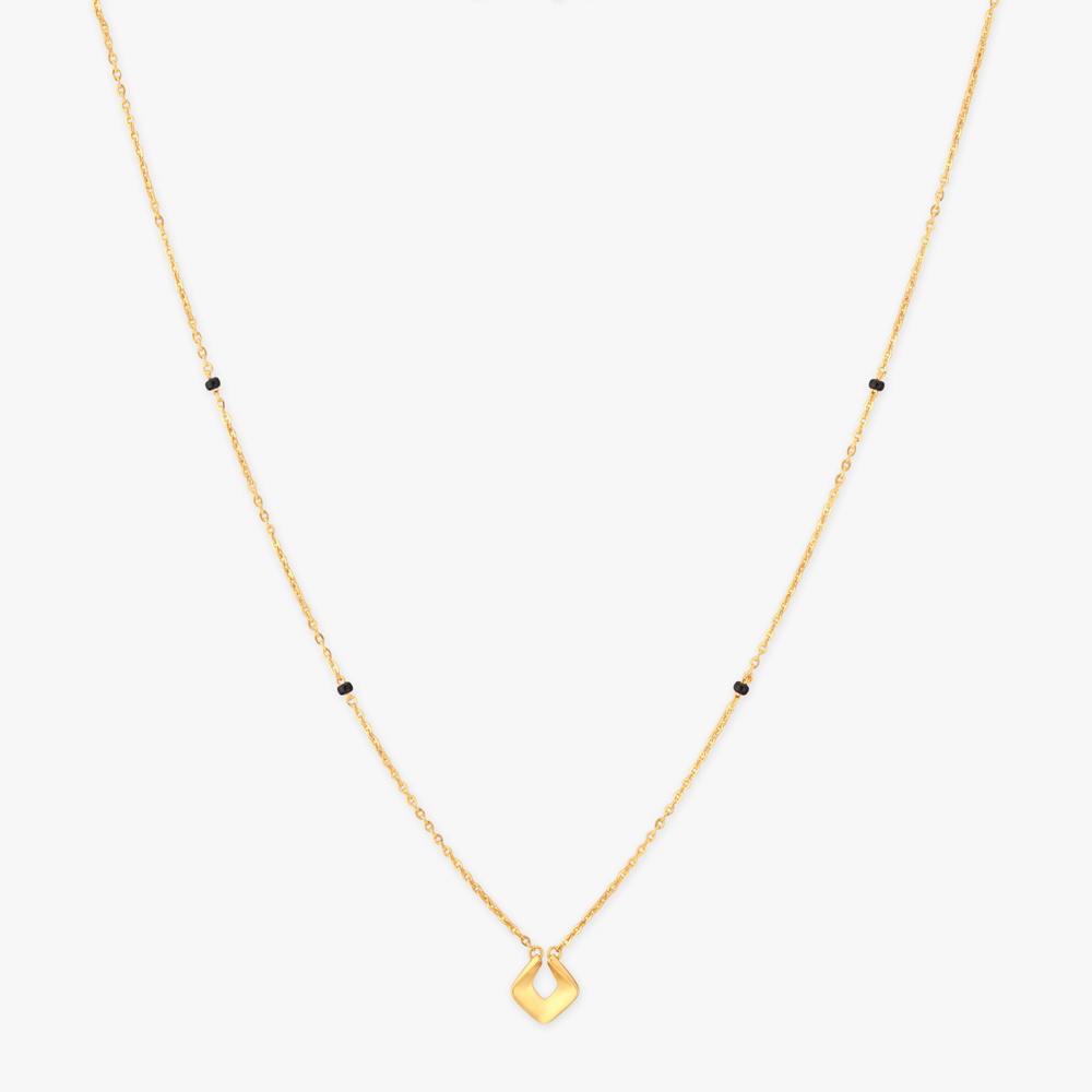 Petal Drop Gold Mangalsutra,,hi-res image number null