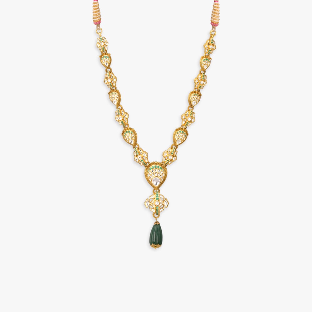 Pear Royale Gold Necklace Set,,hi-res image number null