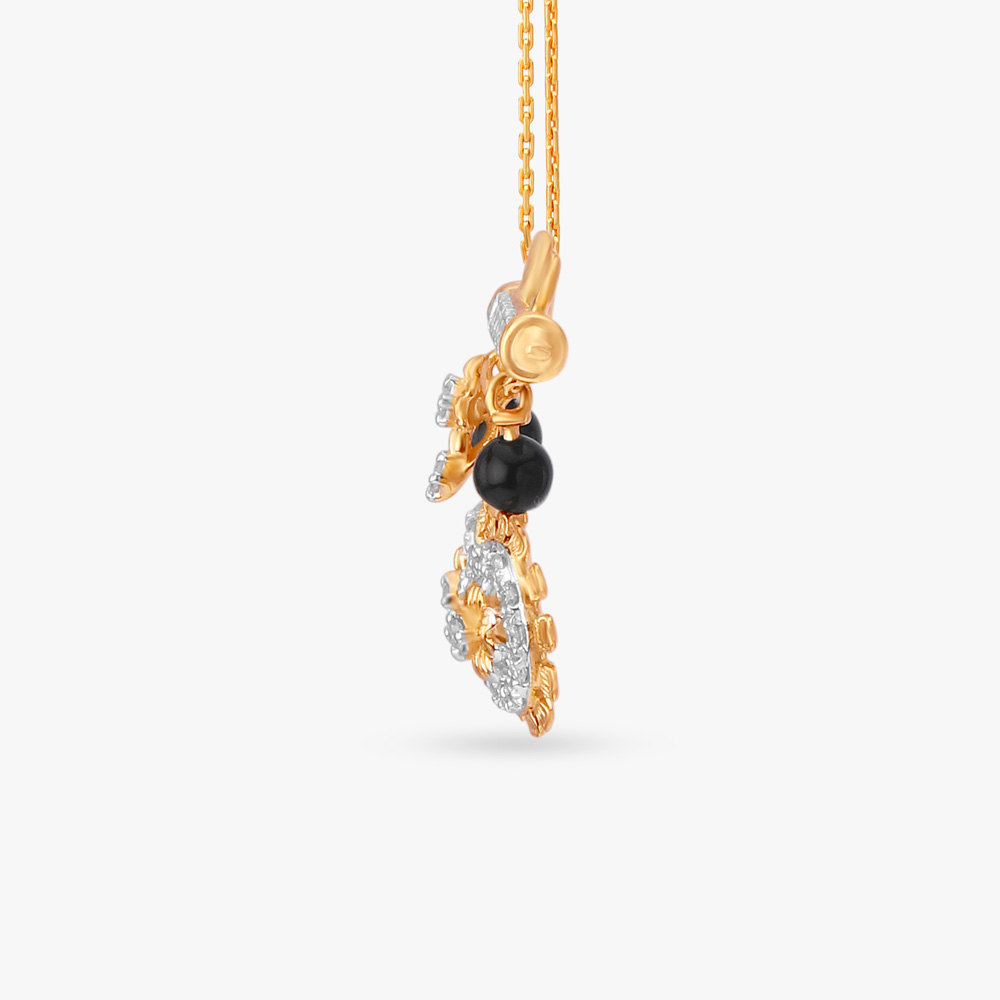Double Wati Diamond Pendant,,hi-res image number null