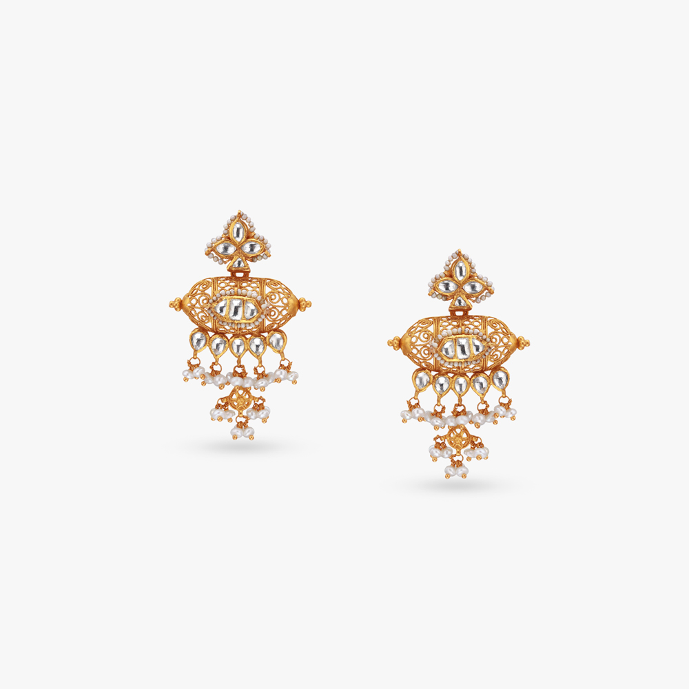 Kaali-Ghaati Splendour Gold Necklace set,,hi-res image number null