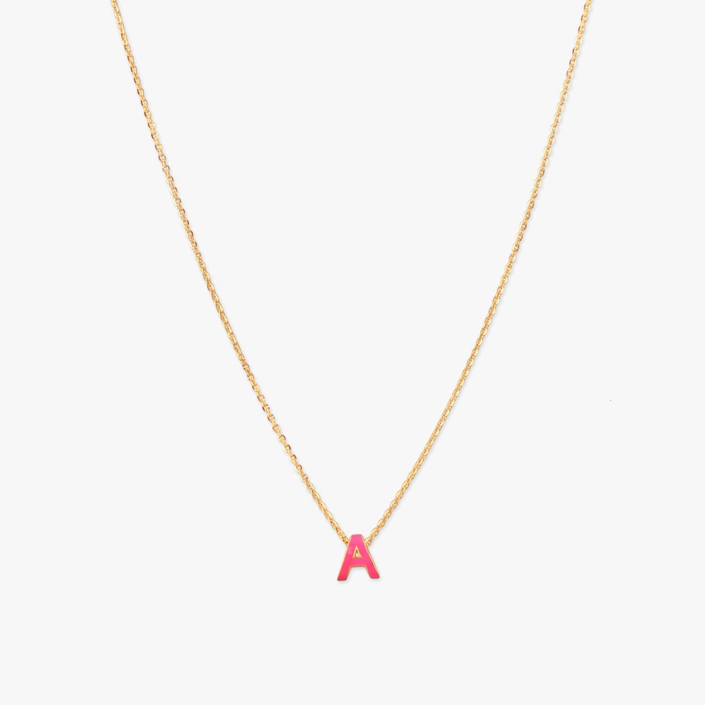 

A Pop Pendant Gold Pendant with Chain