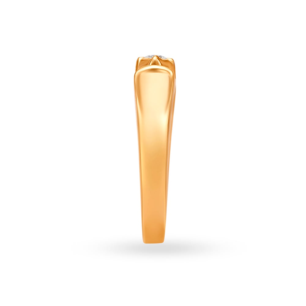 Enthralling Single Stone Diamond Finger Ring,,hi-res image number null