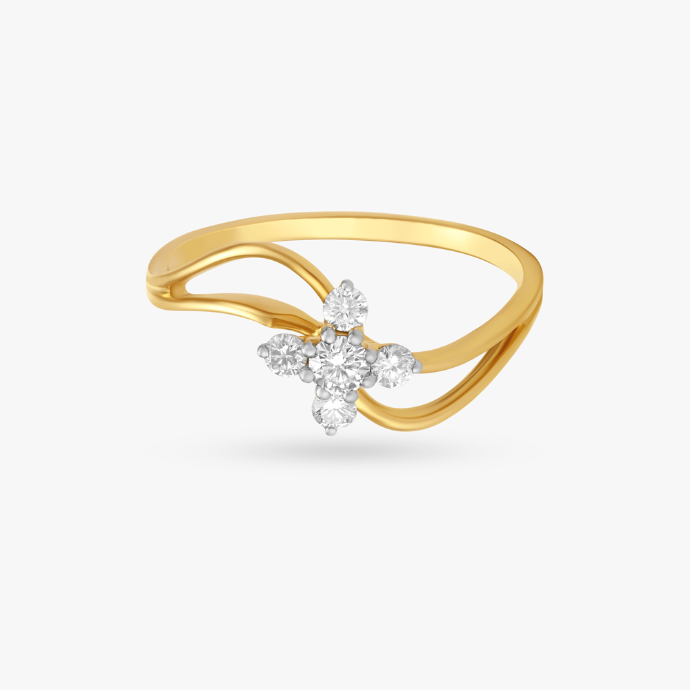 Little Flower Diamond Ring,,hi-res image number null