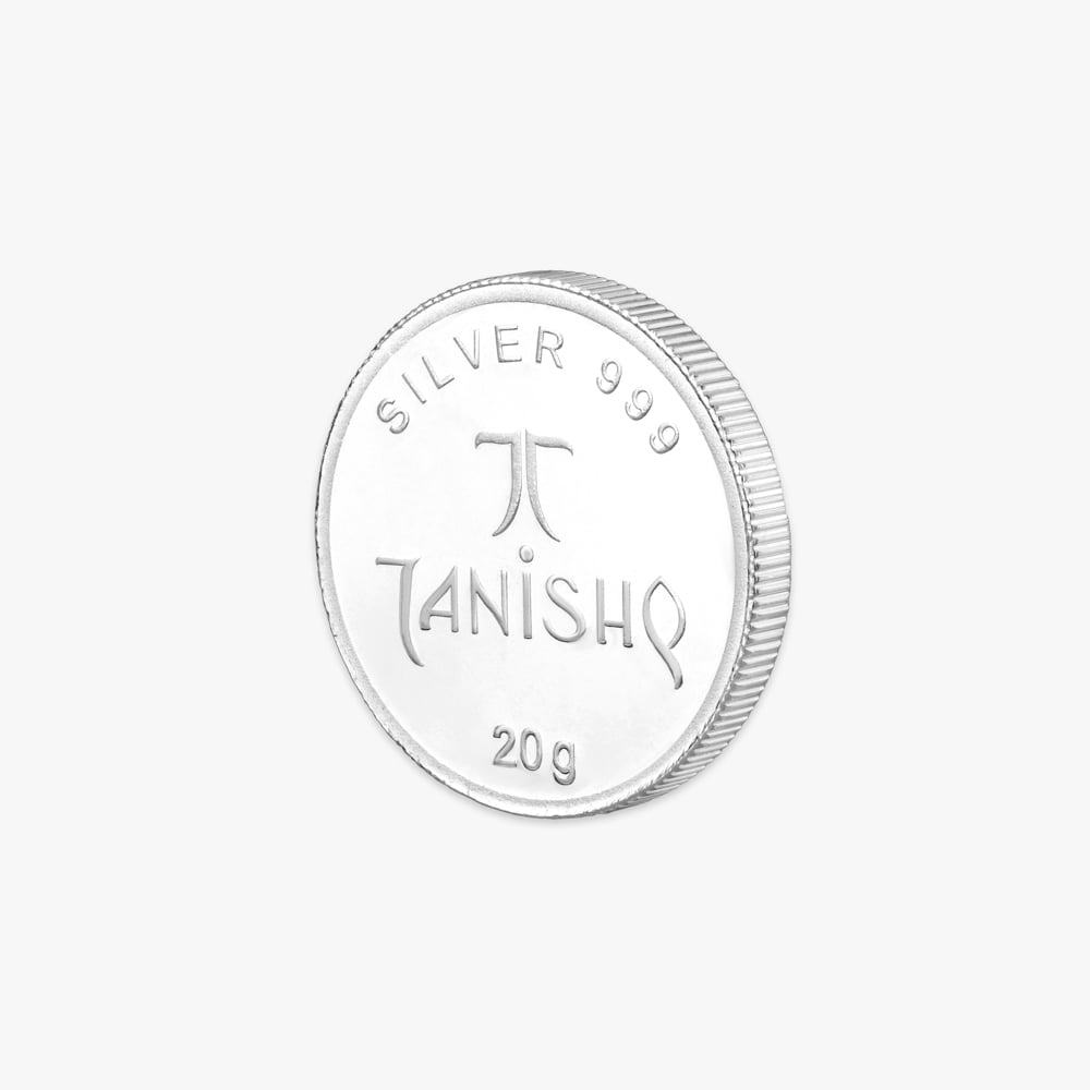 Ganesha And Lakshmi 20 Gram 999 Purity Silver Coin,,hi-res image number null