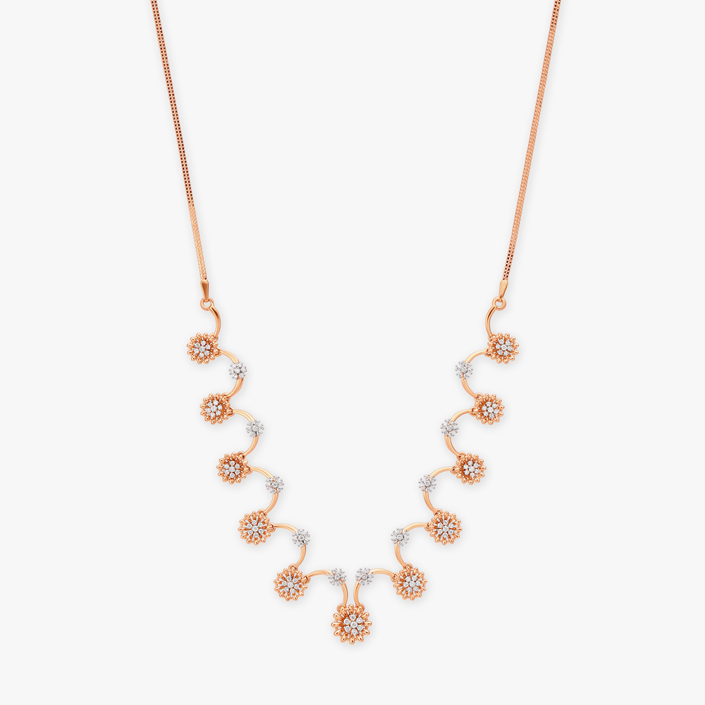 Luminous Treasure Diamond Necklace Set,,hi-res image number null