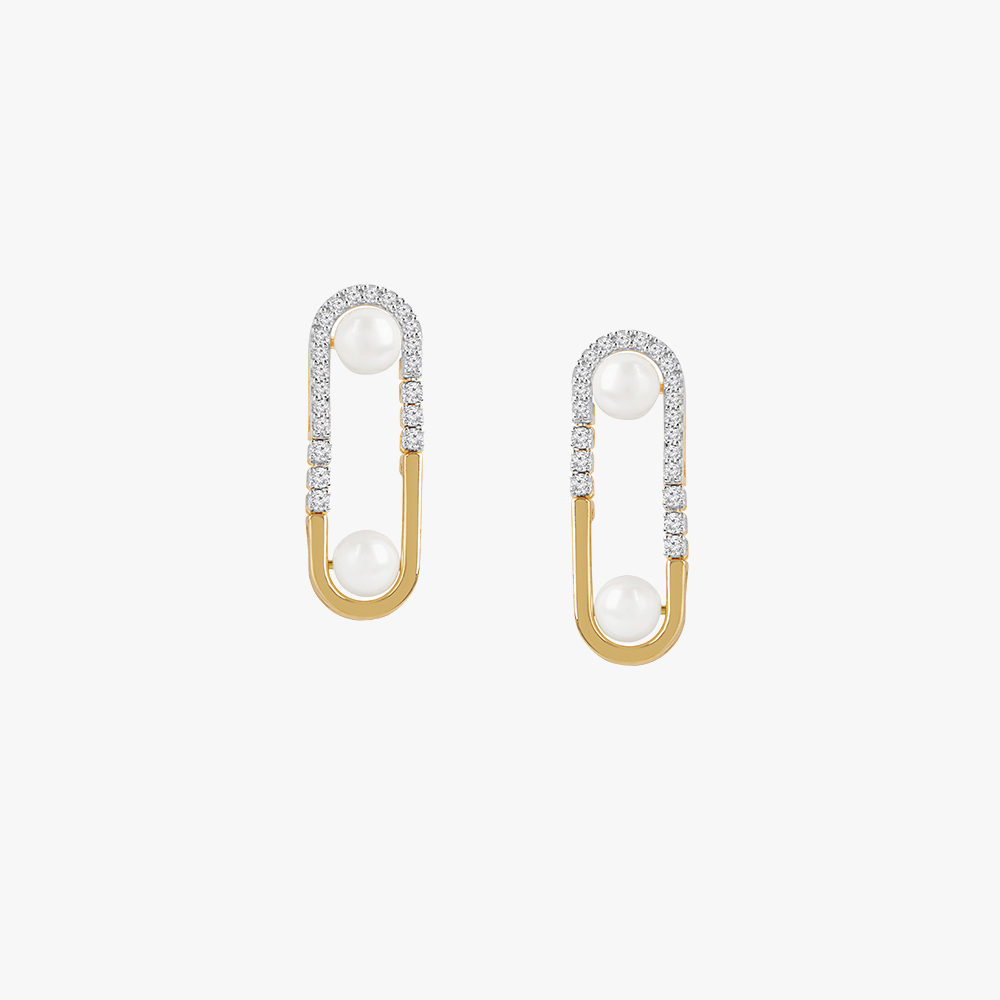 Celestial Orbit Diamond Drop Earrings,,hi-res image number null