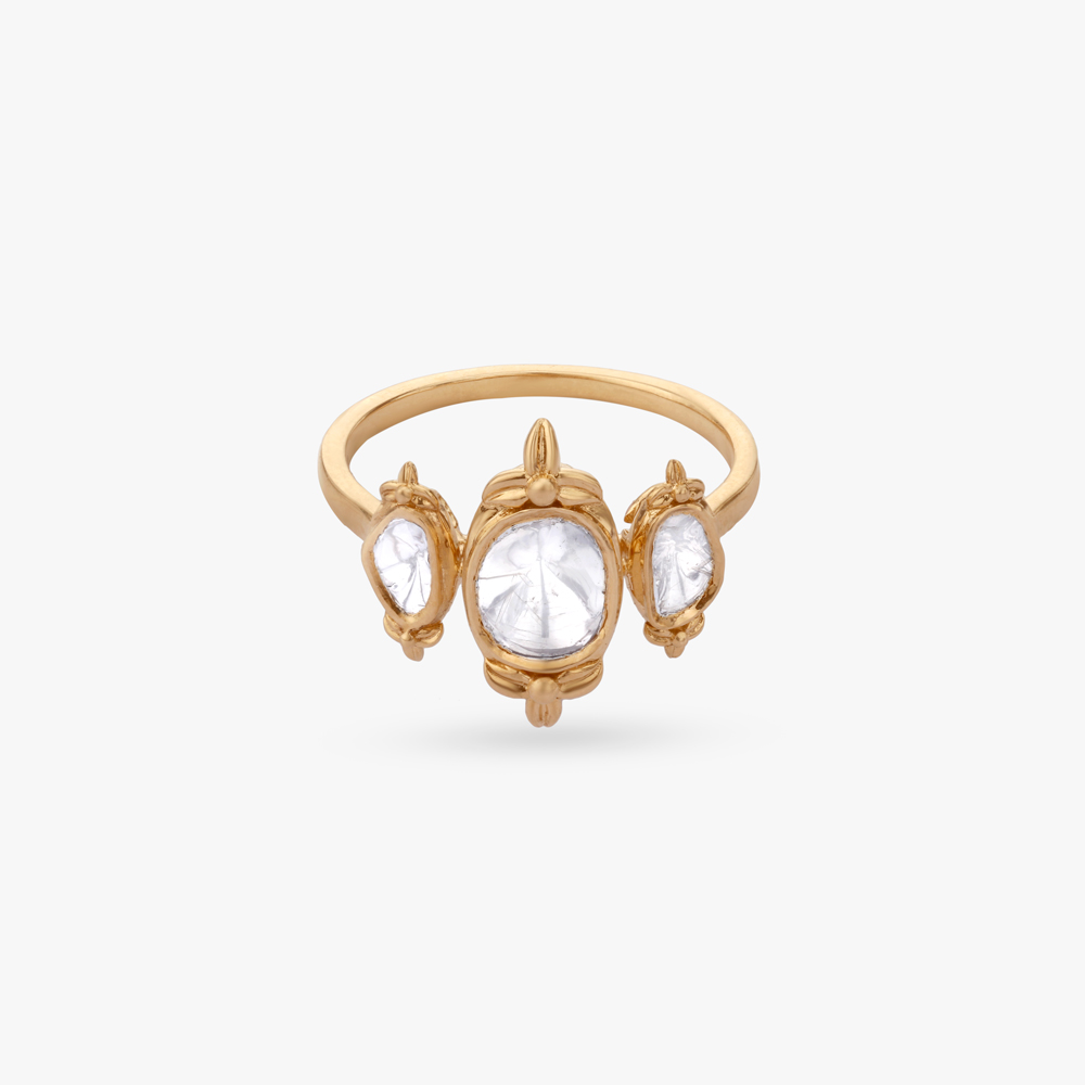 Vintage Aura Gold Ring,,hi-res image number null