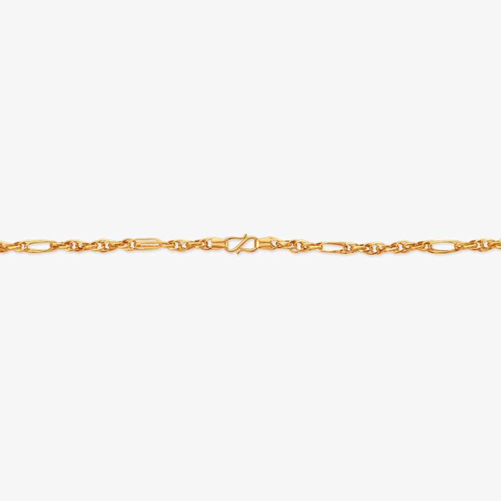 Linked Gold Chain,,hi-res image number null