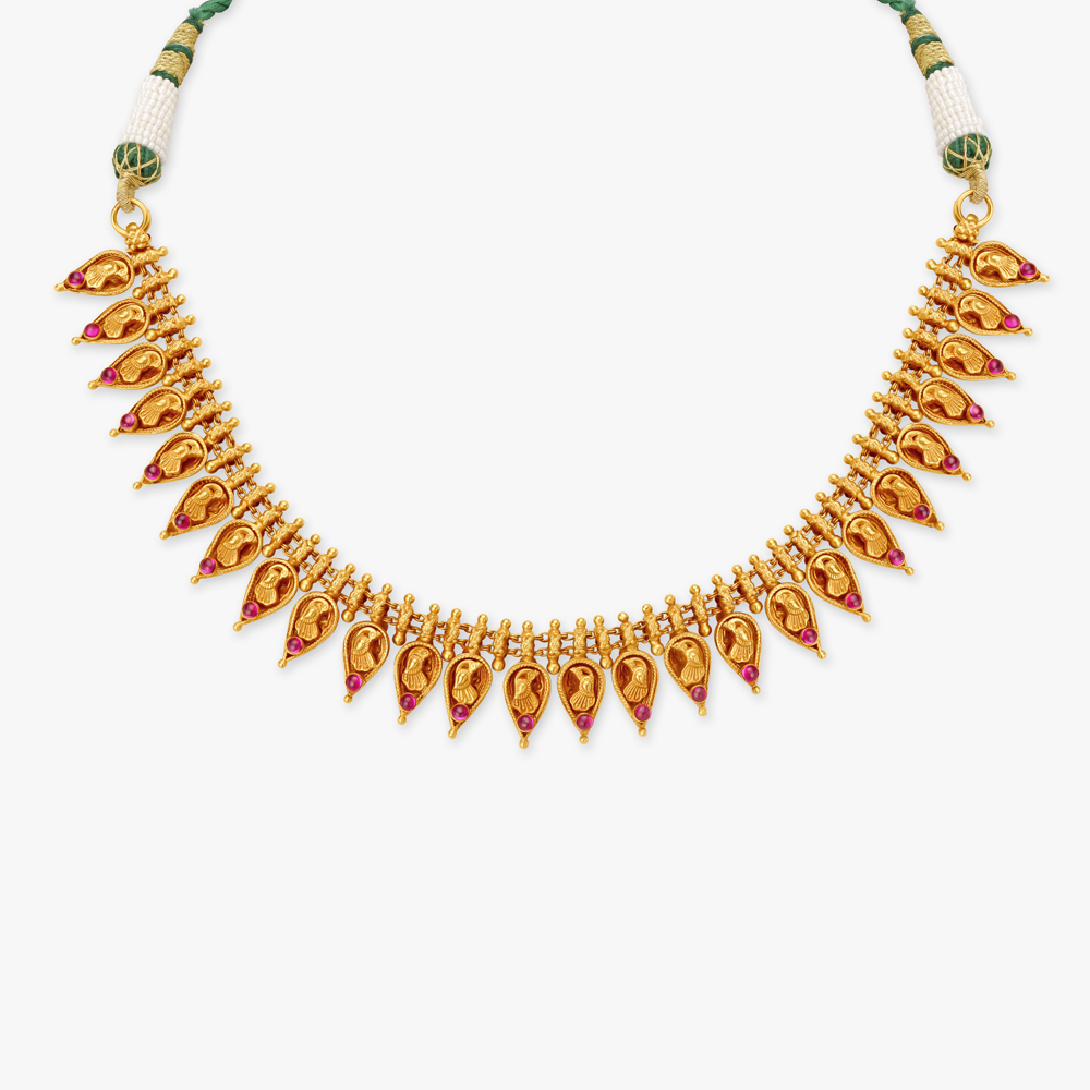 Regal Peacock Necklace Set,,hi-res image number null