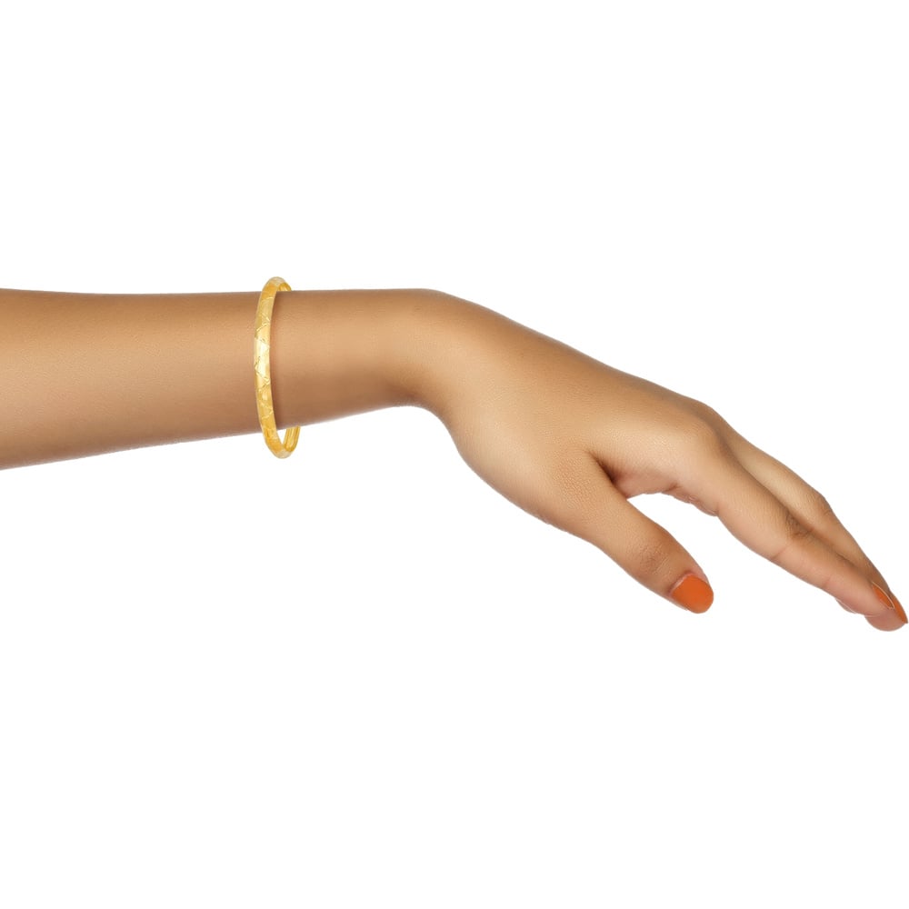 Stately Geometric Bangle,,hi-res image number null