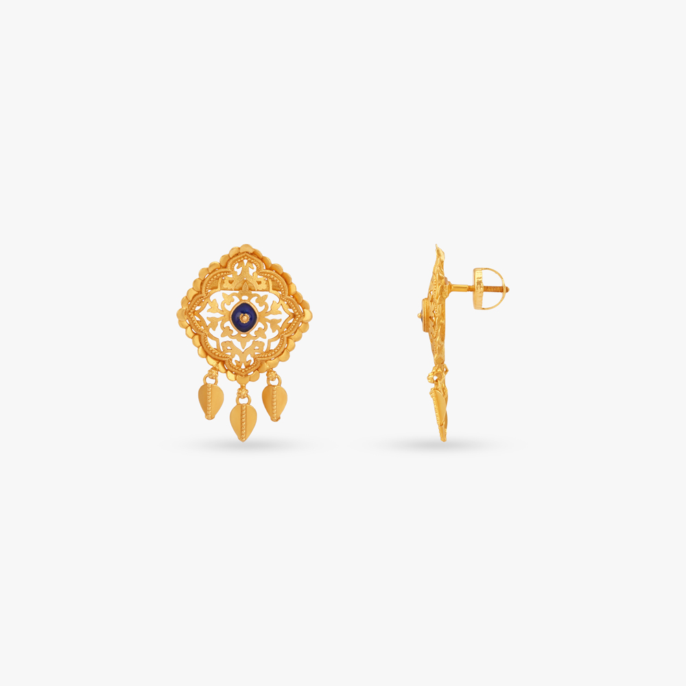 Solar Splendour Gold Necklace Set,,hi-res image number null