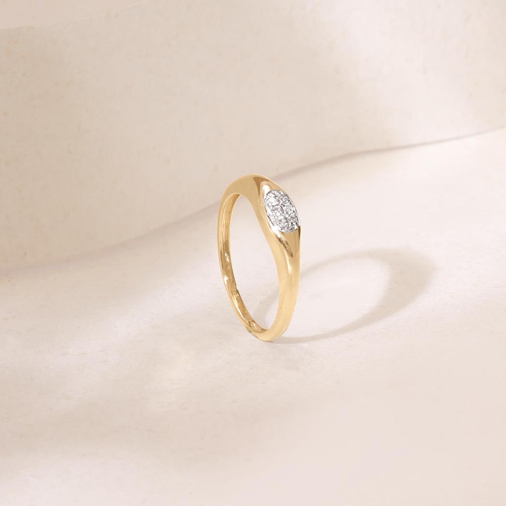Oval Whisper Diamond Ring,,hi-res image number null