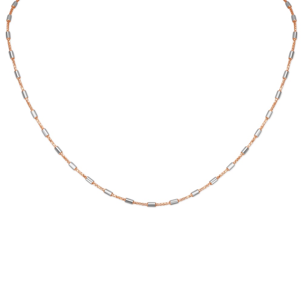 Eclectic Rose Gold Chain
