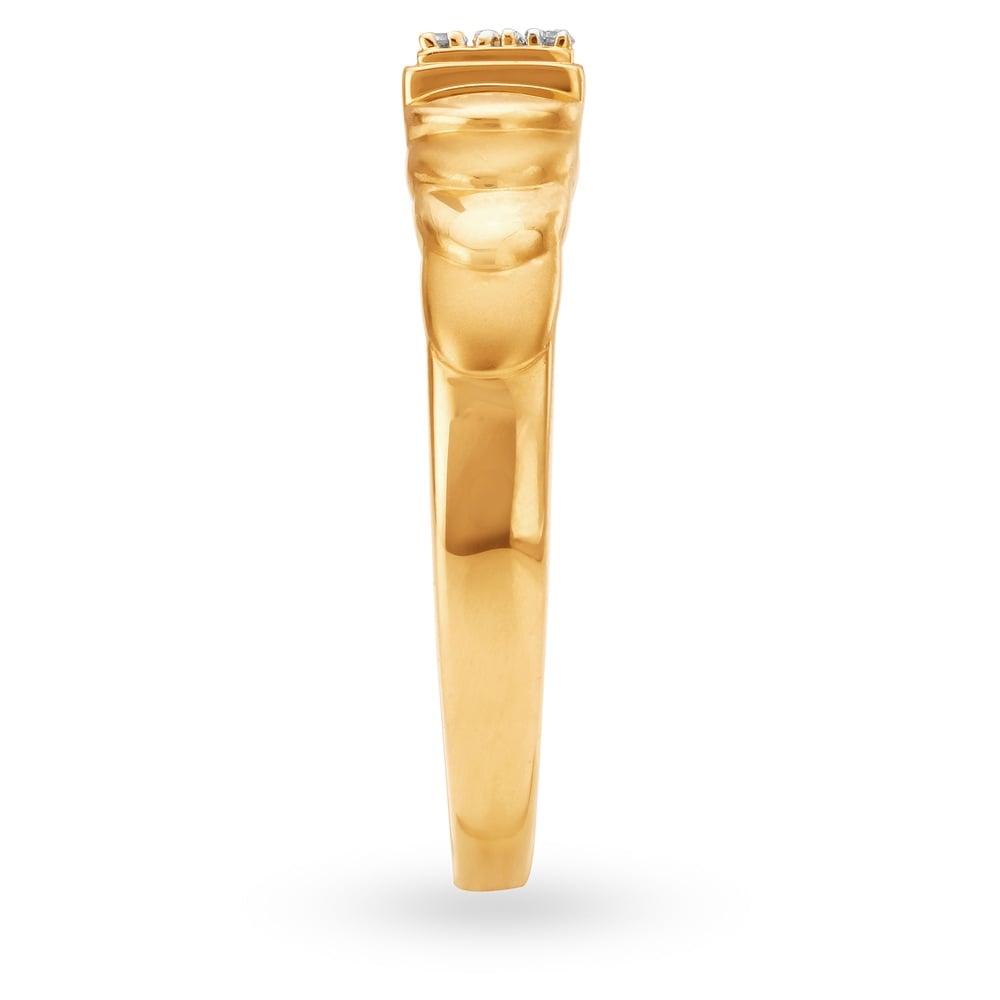 Gentleman's Enchantment Diamond Finger Ring for Men,,hi-res image number null