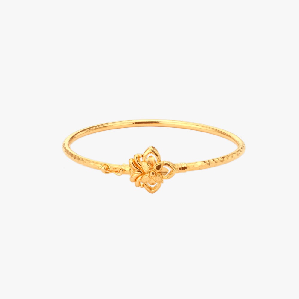 Bhorer Phool Loha Gold Bangle,,hi-res image number null