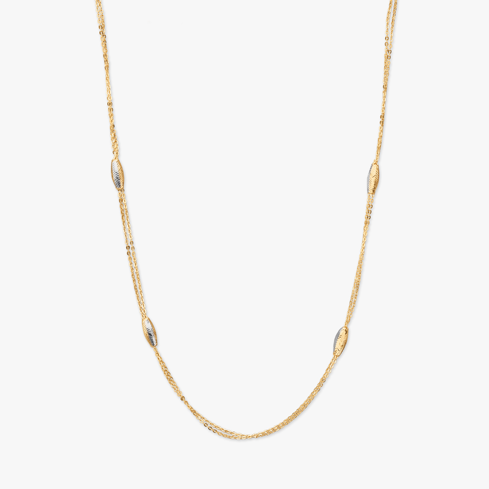 Quiet Glint Gold Chain,,hi-res image number null