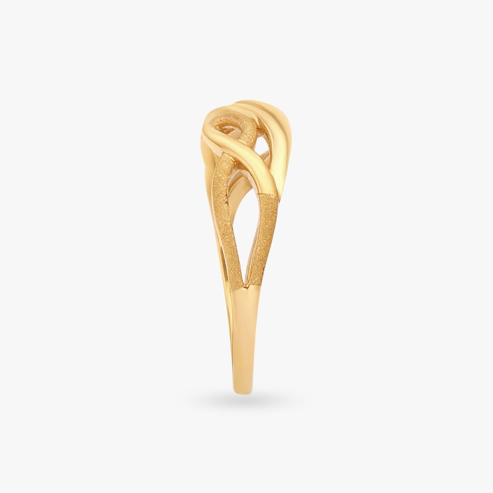 Statement Gold Finger Ring,,hi-res image number null