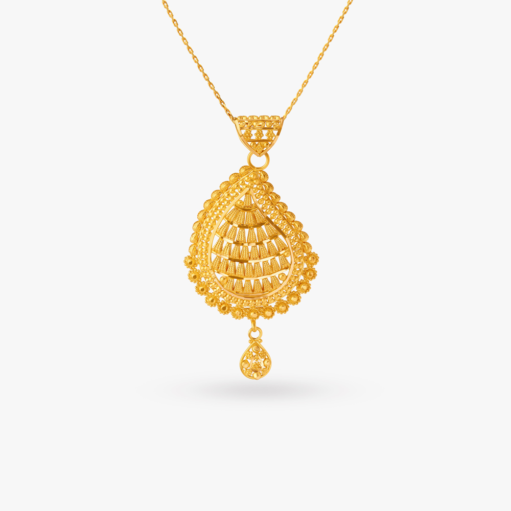 Subtle Glamour Pendant and Earrings Set,,hi-res image number null