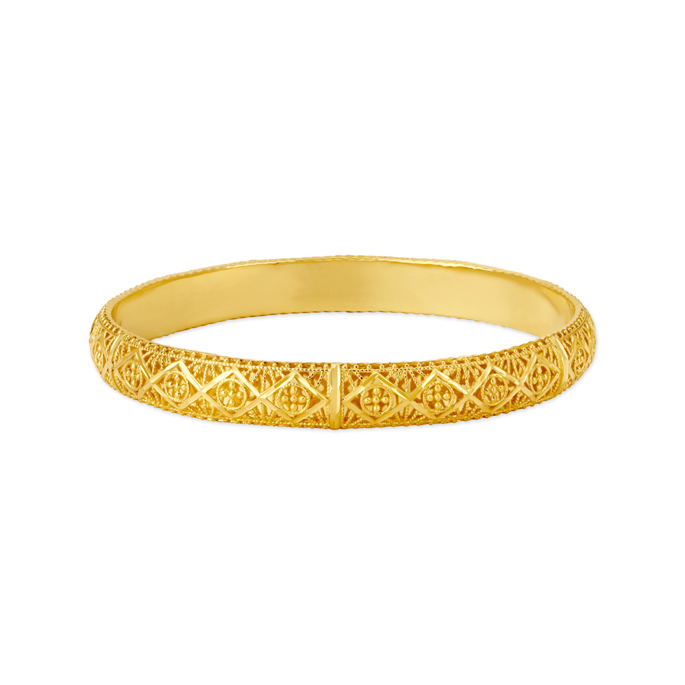 Shining Glory Gold Bangles,,hi-res image number null
