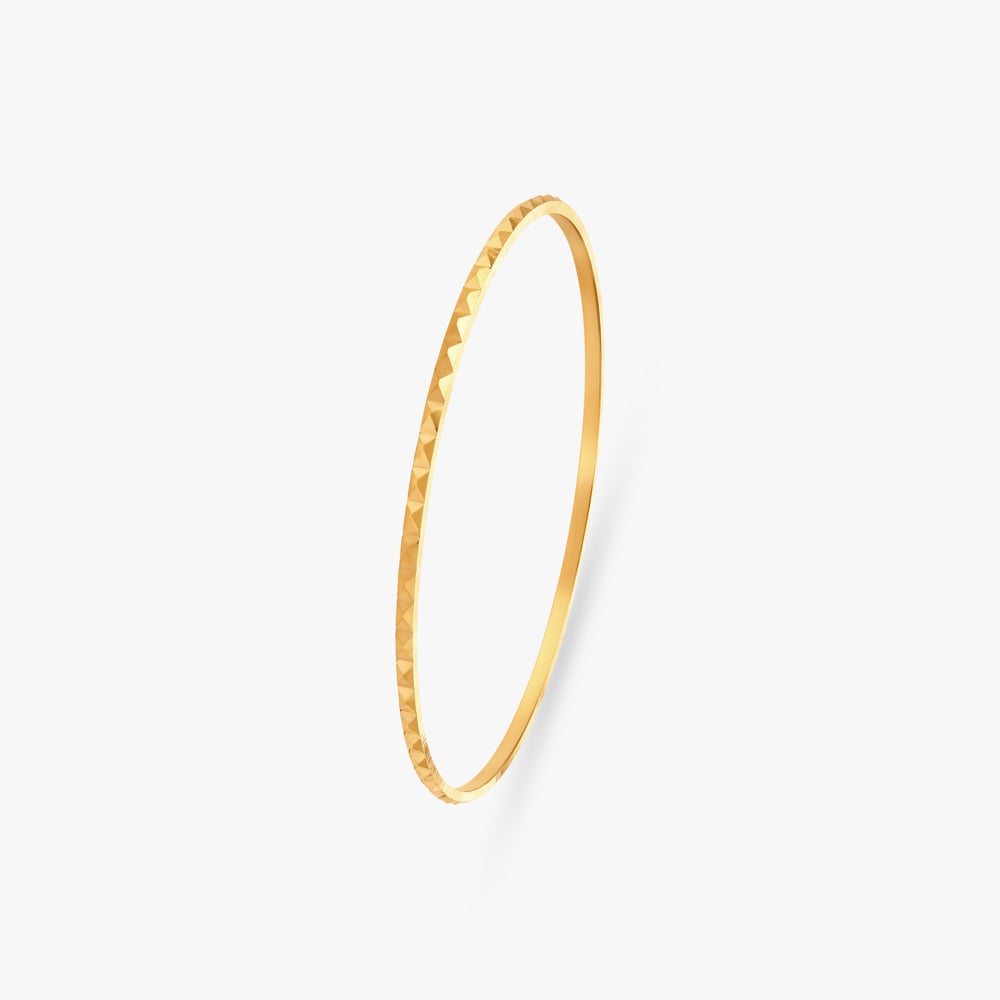 Prism Shine Gold Bangle,,hi-res image number null
