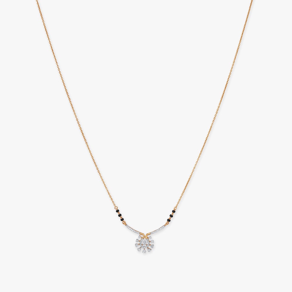 Dewdrop Grace Diamond Mangalsutra,,hi-res image number null