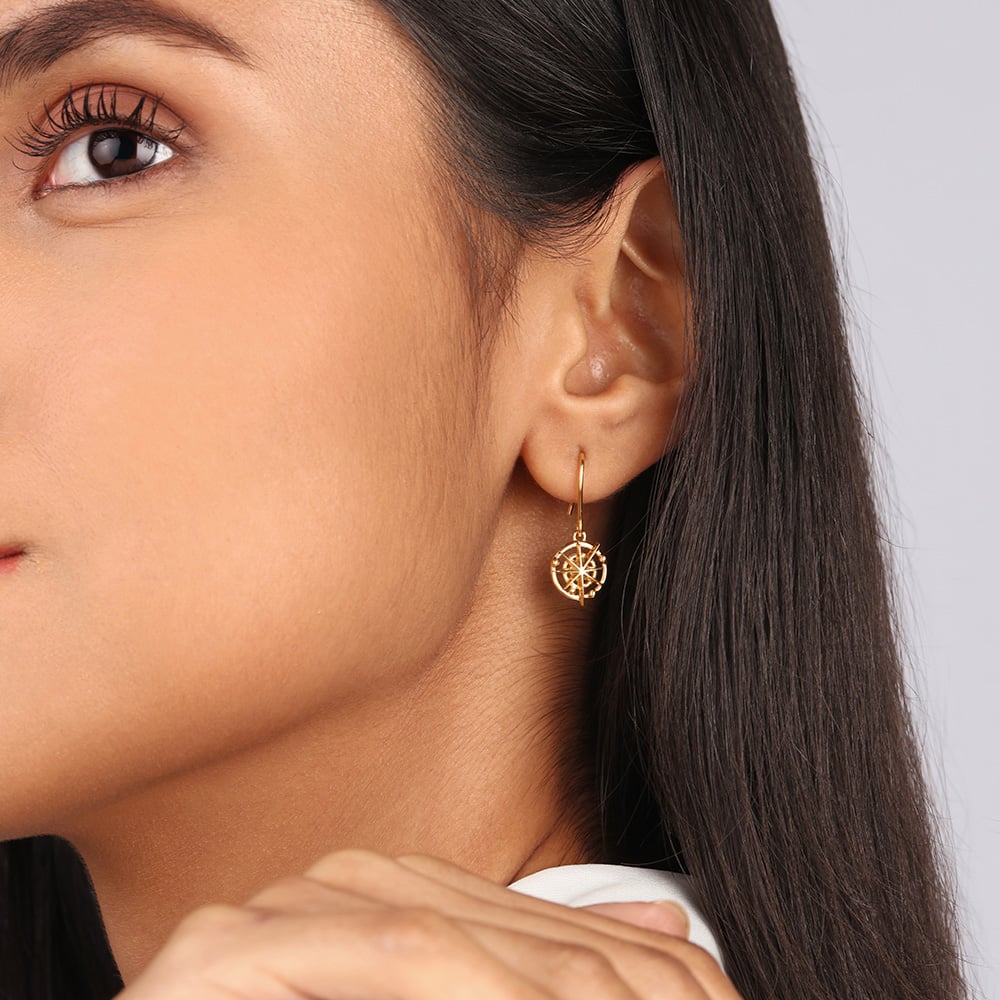 Opulent Harmony 14Kt Hoops