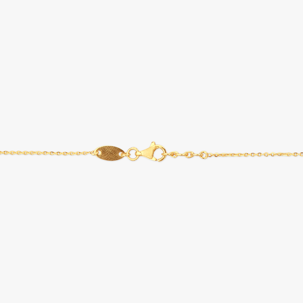 Loop Drop Gold Necklace,,hi-res image number null