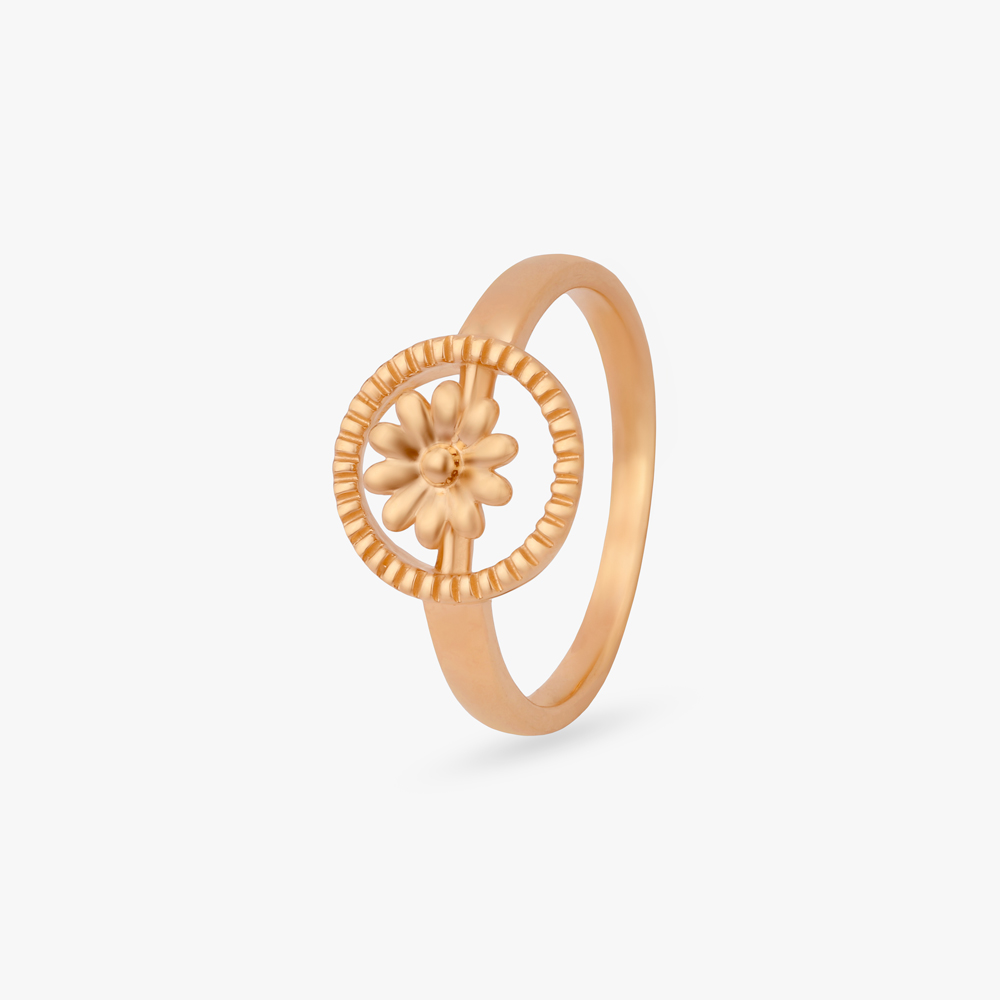 Heritage Bloom Gold Ring,,hi-res image number null