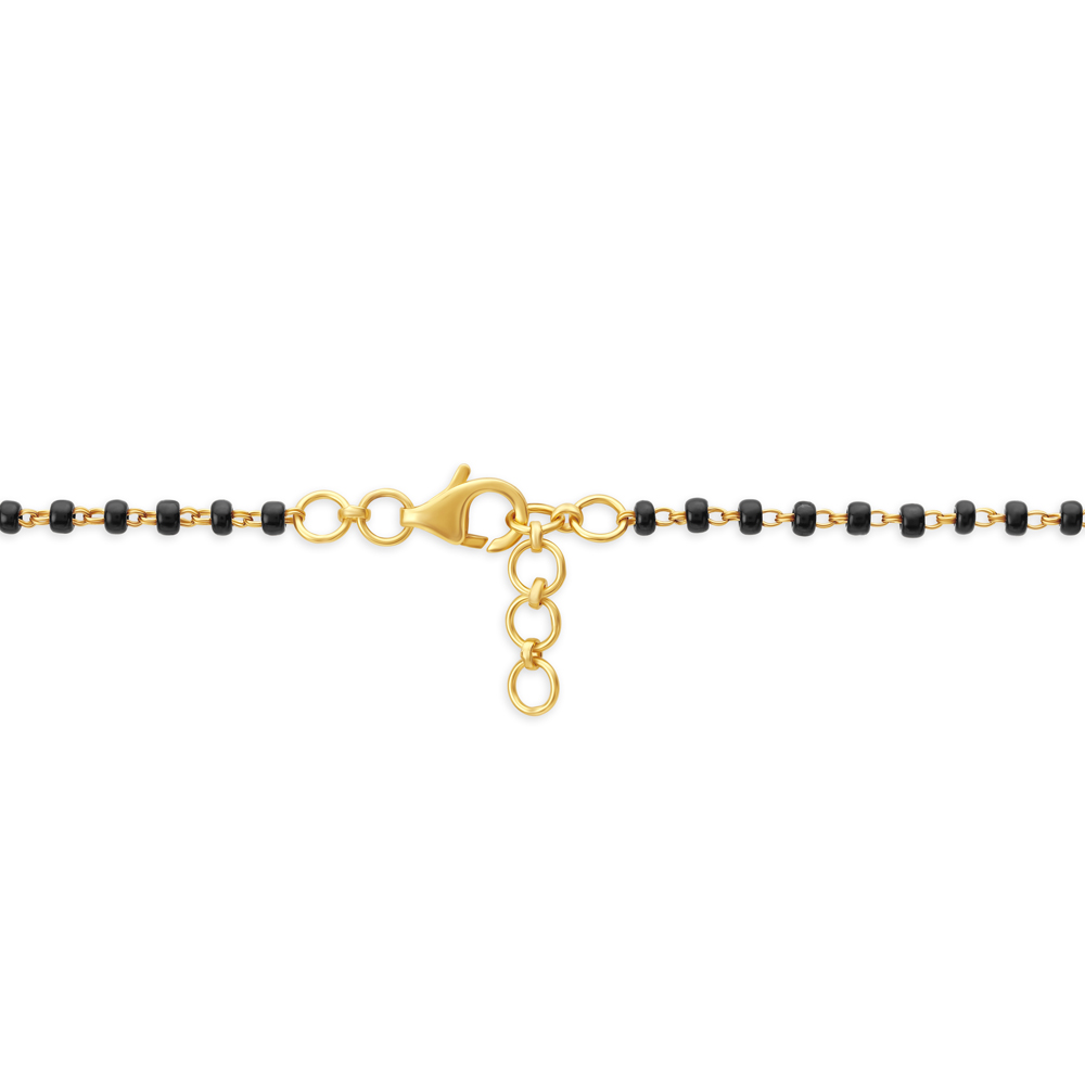 Mesmerising Floral Diamond Mangalsutra,,hi-res image number null