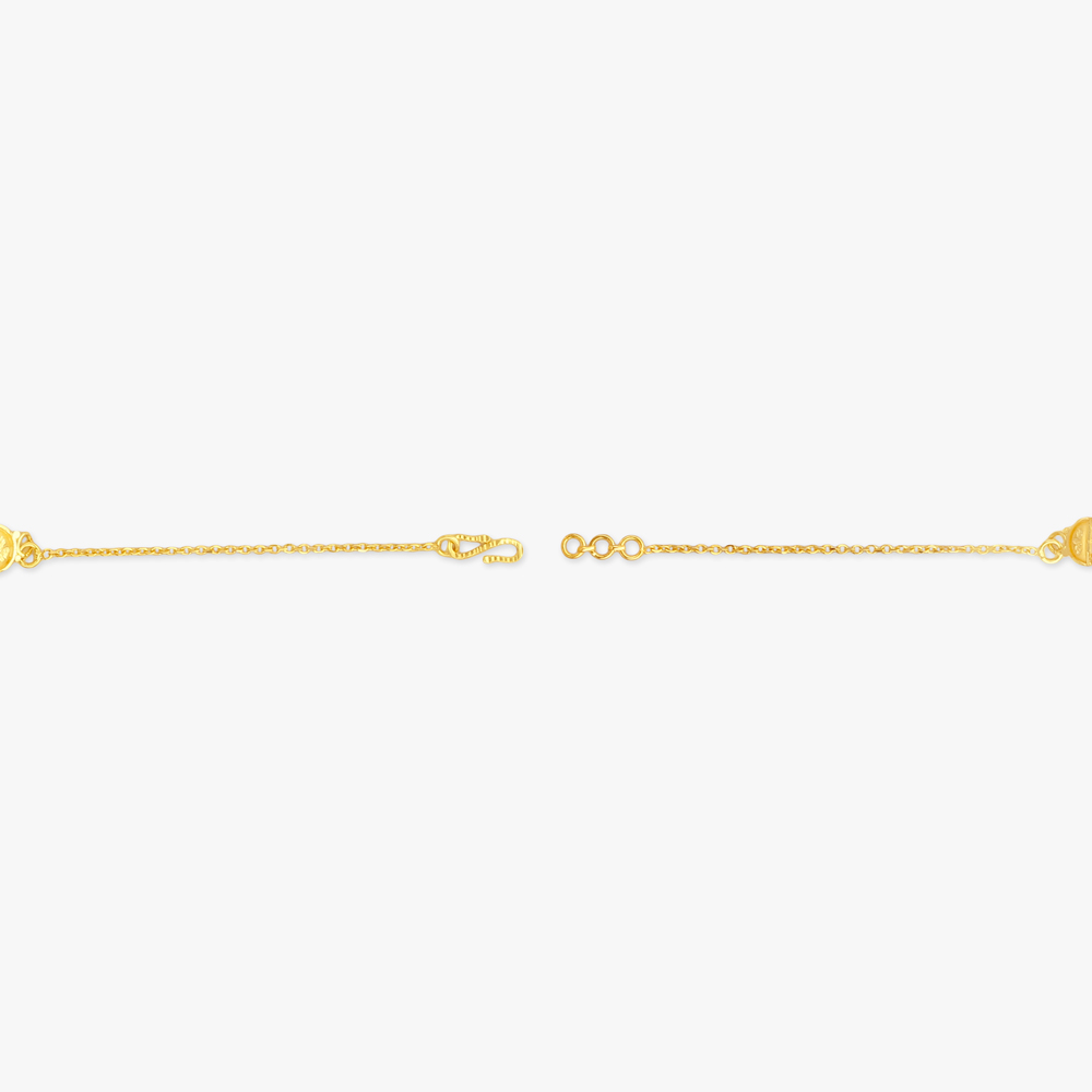 Honeycomb Weave Gold Bracelet,,hi-res image number null