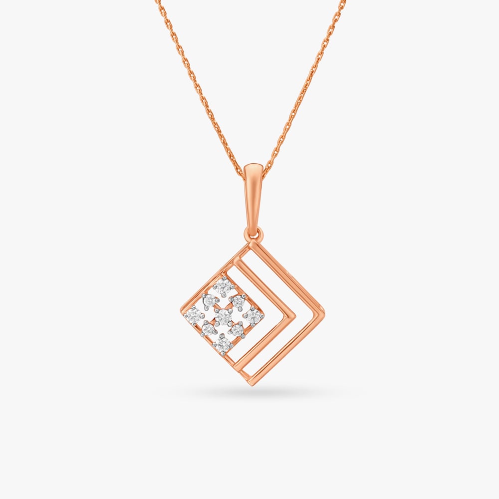 

Enchanting Rose Gold Pendant