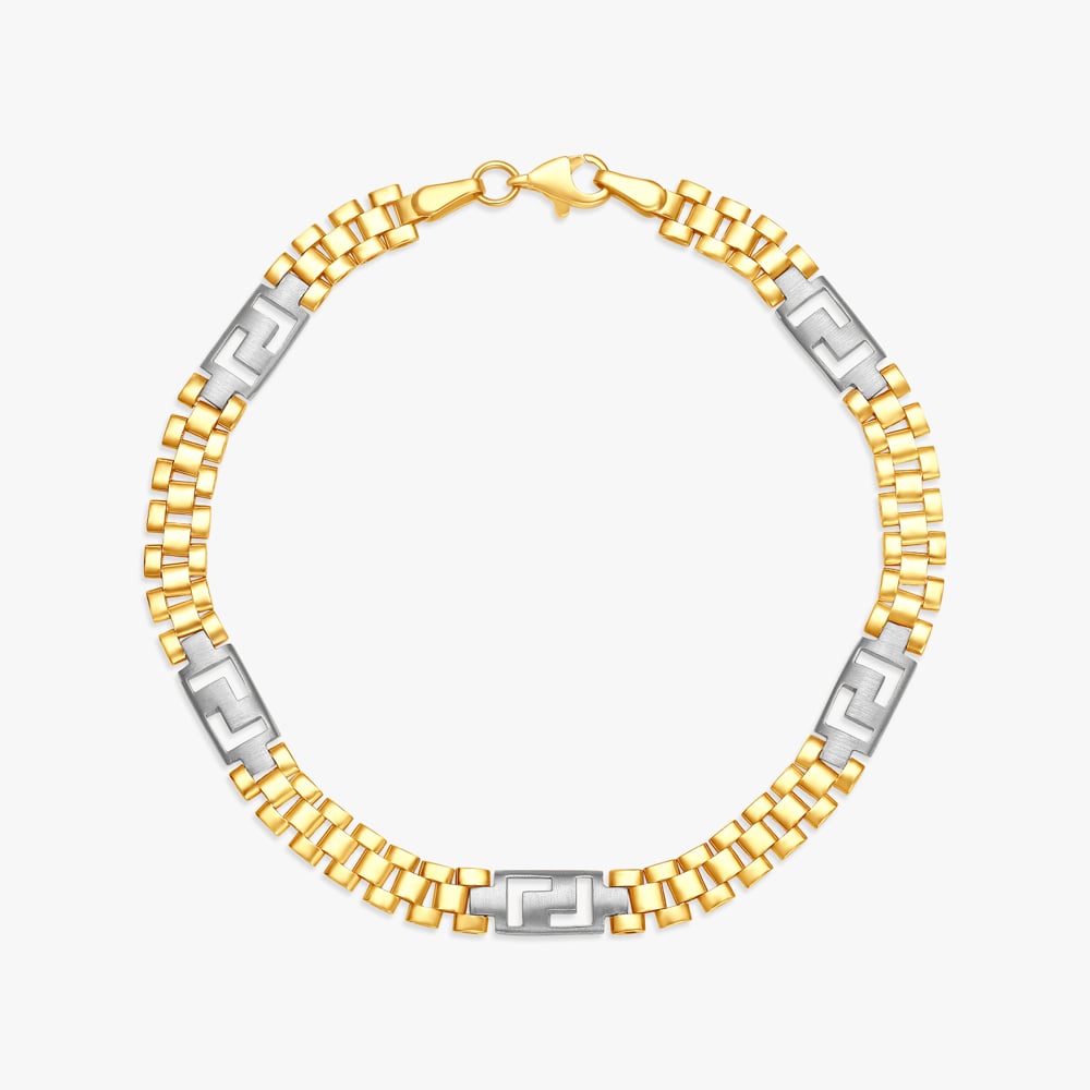 Elegant Geometric Bracelet for Men