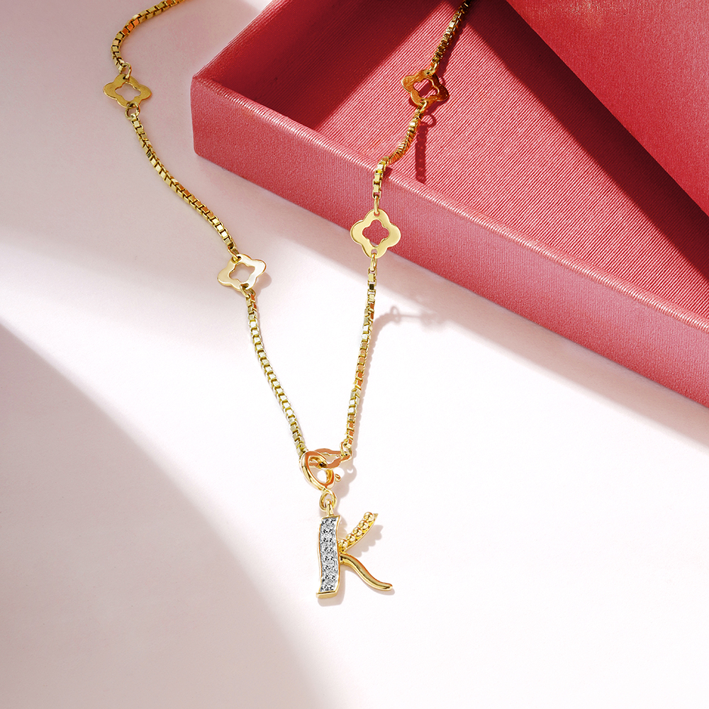 Mia Sutra DIY with Alphabet Charms- K,,hi-res image number null