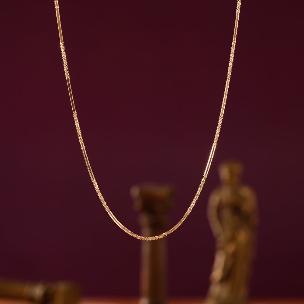 Textured Radiant Gold Chain,,hi-res image number null