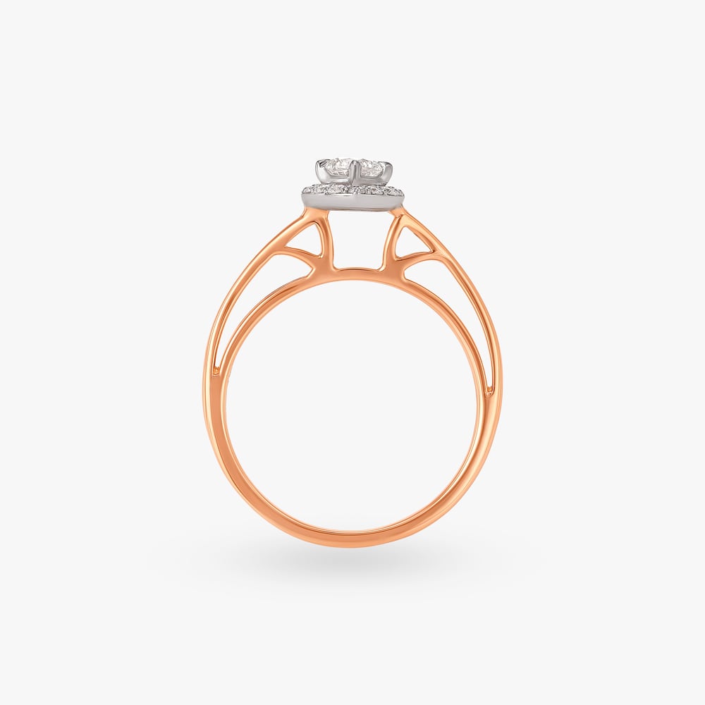 Forever Linked Diamond Couple Rings,,hi-res image number null