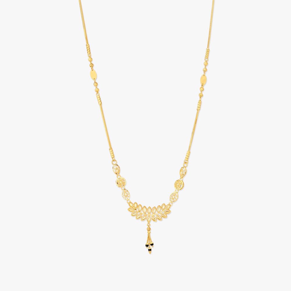 Leaf Spray Mangalsutra,,hi-res image number null