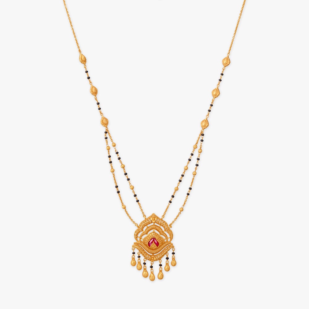 Sunrise Symphony Gold Mangalsutra,,hi-res image number null