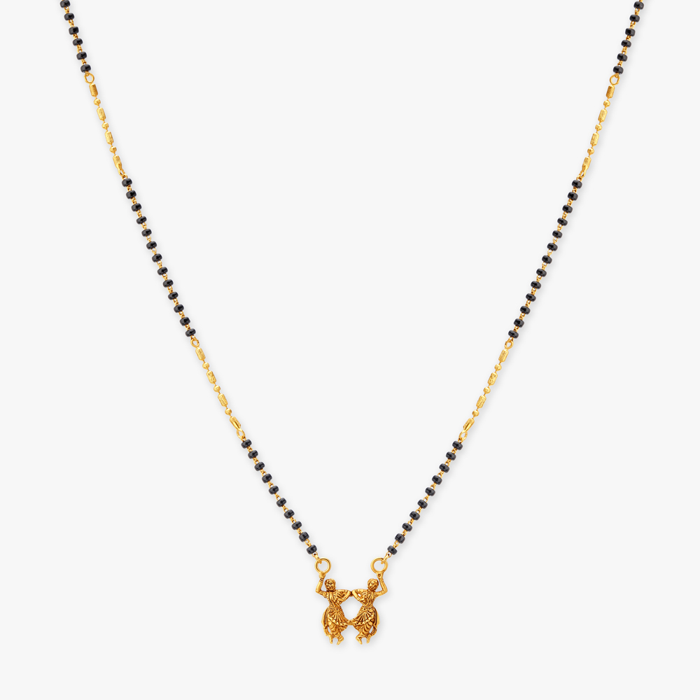 Contemporary Charm Gold Mangalsutra,,hi-res image number null