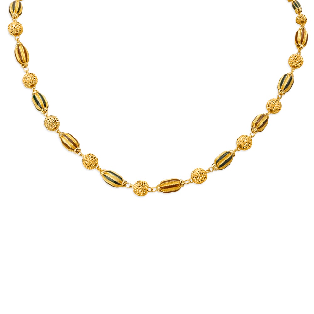 

Dazzling Intricate Gold Chain
