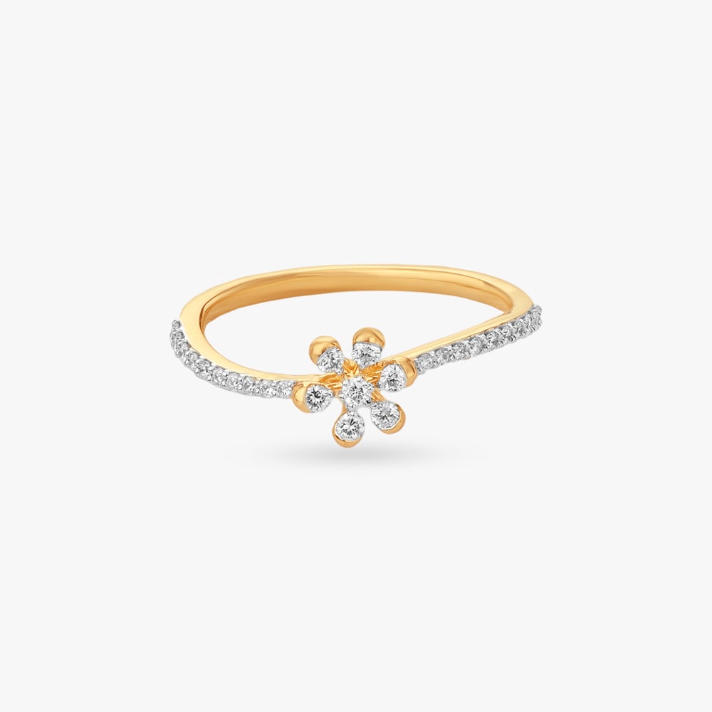Petal Spark Diamond Ring,,hi-res image number null