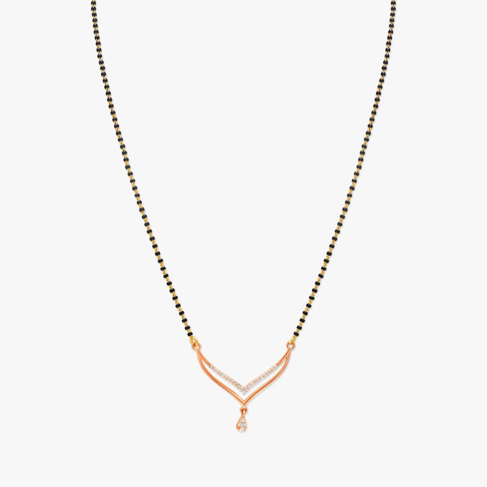 Elegant Teardrop Mangalsutra,,hi-res image number null