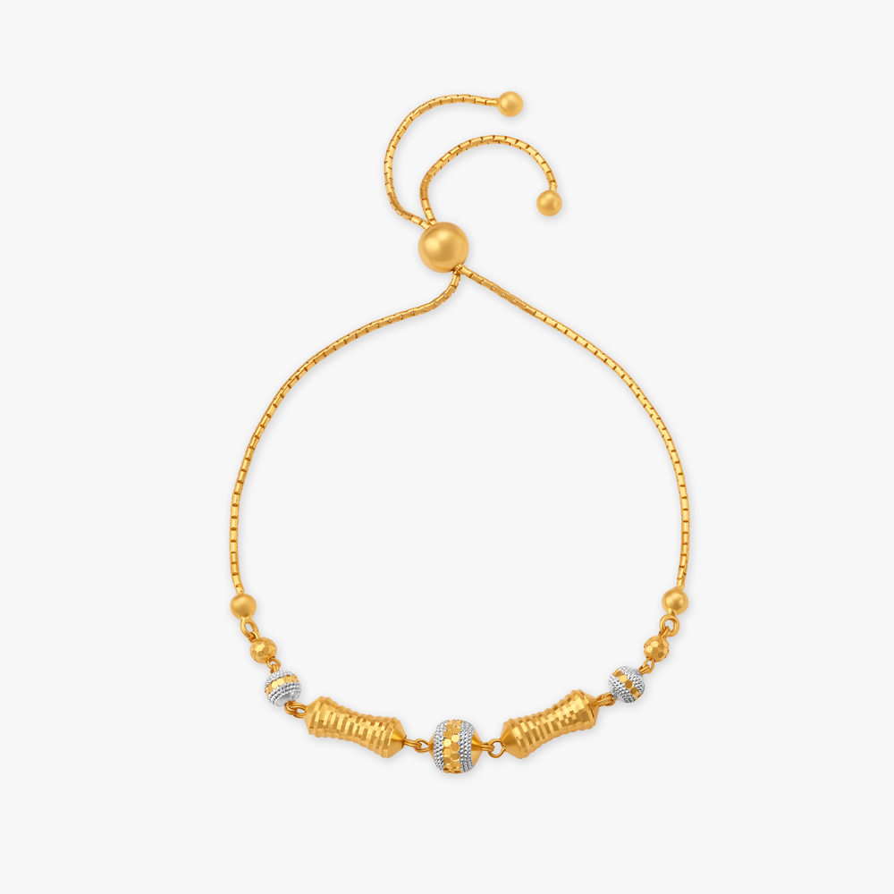 Mia by Tanishq 14 Karat Yellow Gold Little Feet Mamma Mia Bangle for Kids  Yellow Gold 14kt Bangle Price in India - Buy Mia by Tanishq 14 Karat Yellow  Gold Little Feet