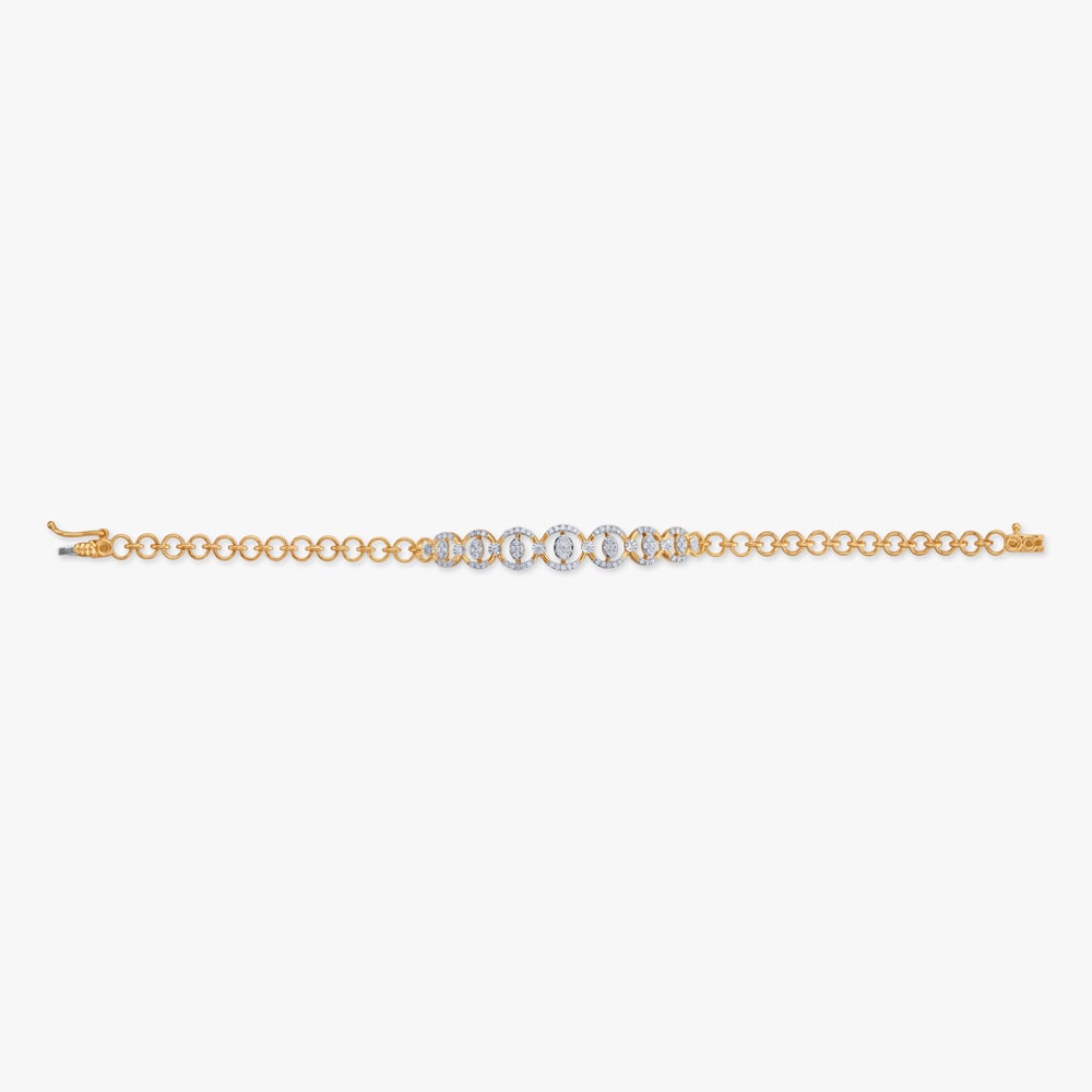 Radiant Orbit Diamond Bracelet,,hi-res image number null