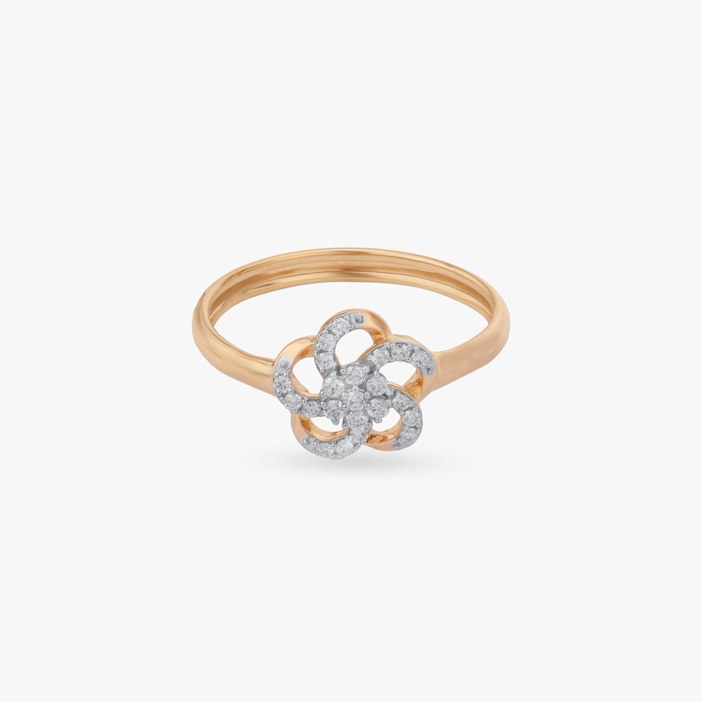 Petal Spark Diamond Ring,,hi-res image number null