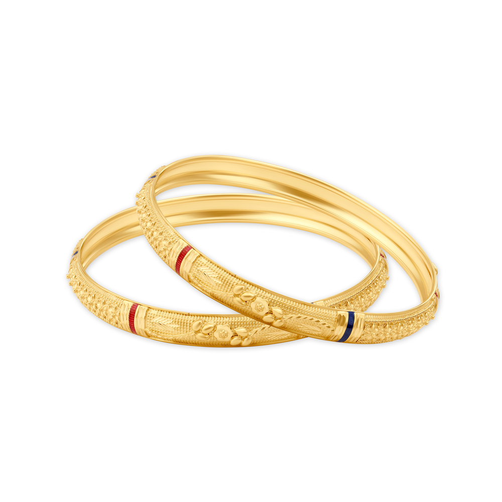 Intricate Gold Bangle