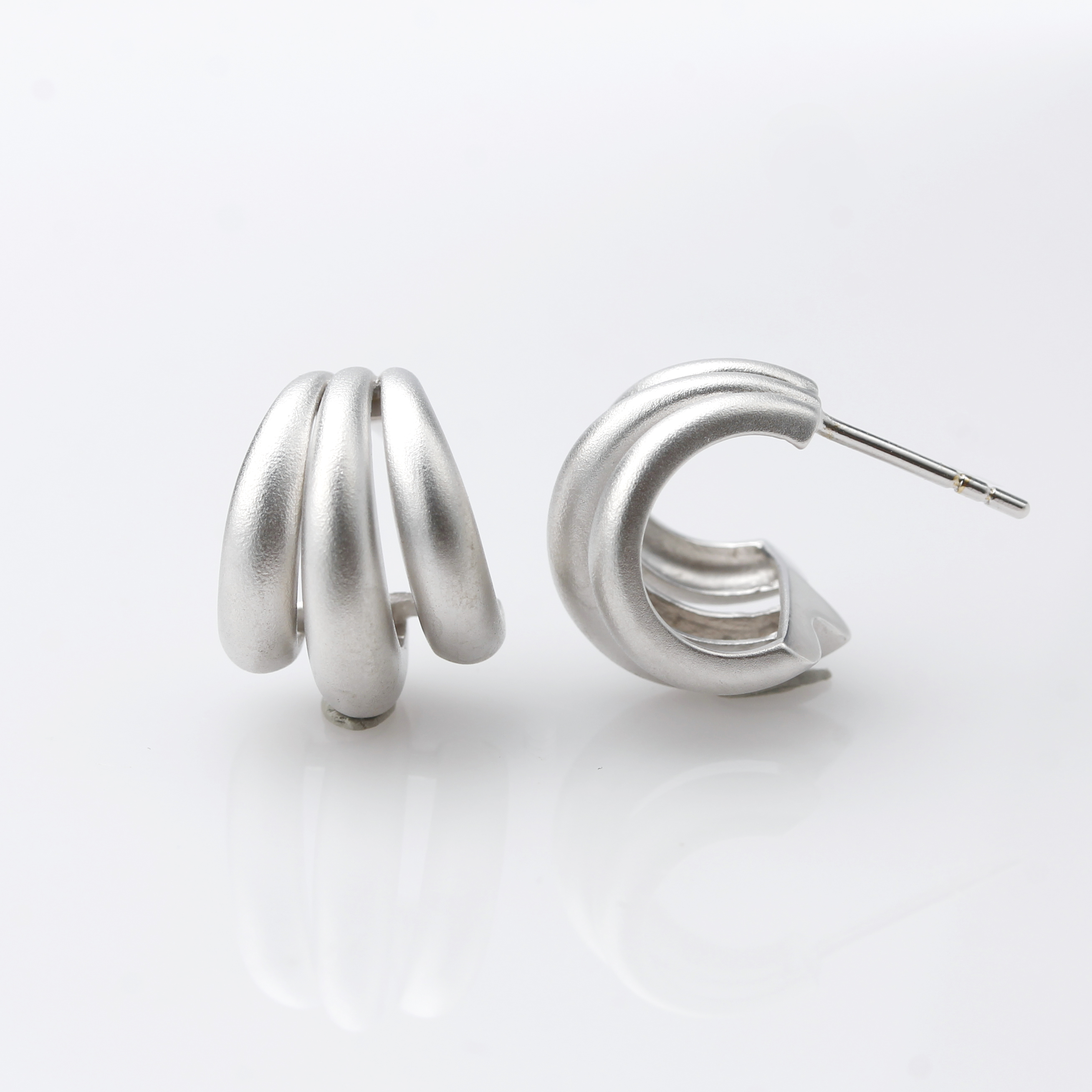 Buy Silver Earrings for Men by Eloish Online  Ajiocom