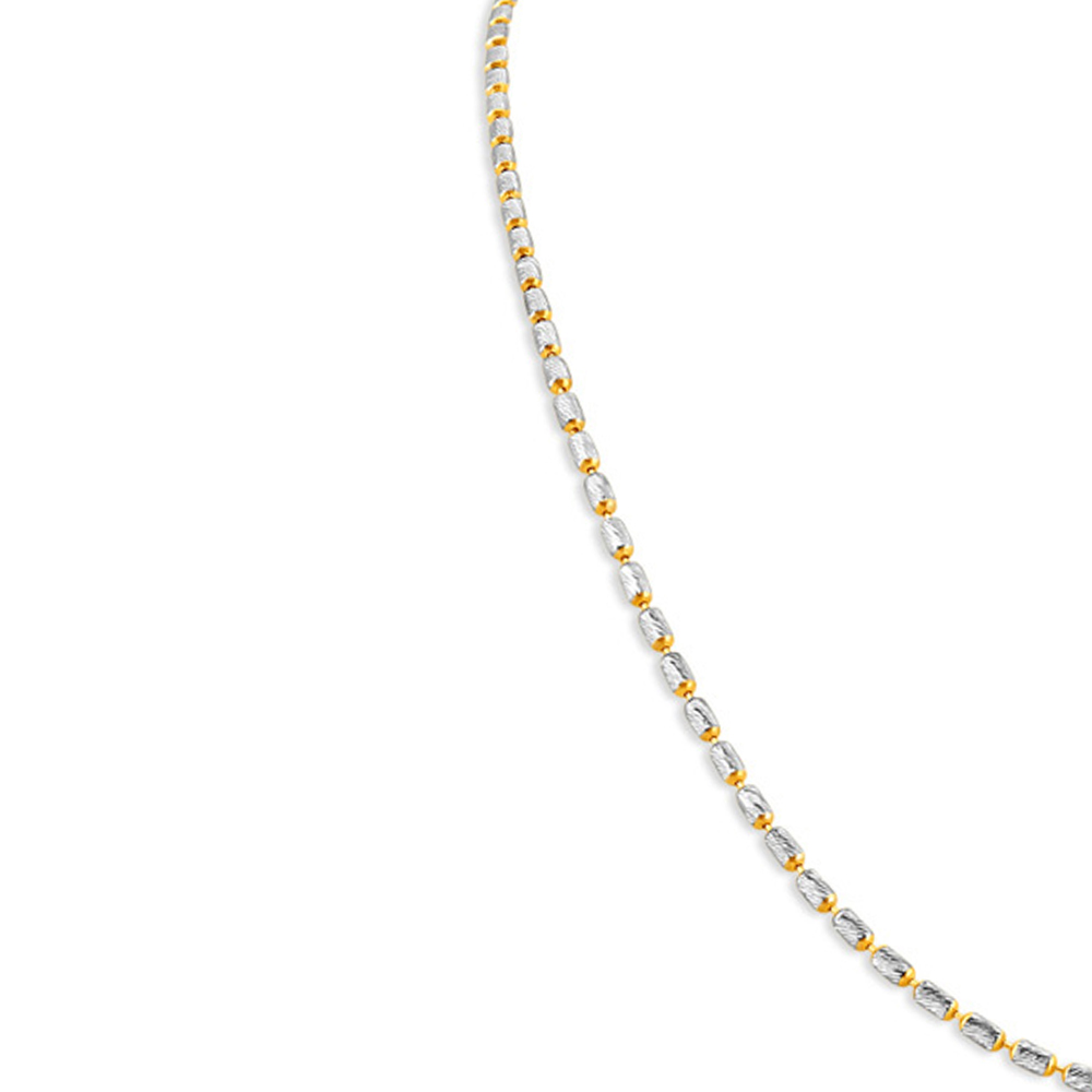 Graceful Beaded Gold Chain,,hi-res image number null