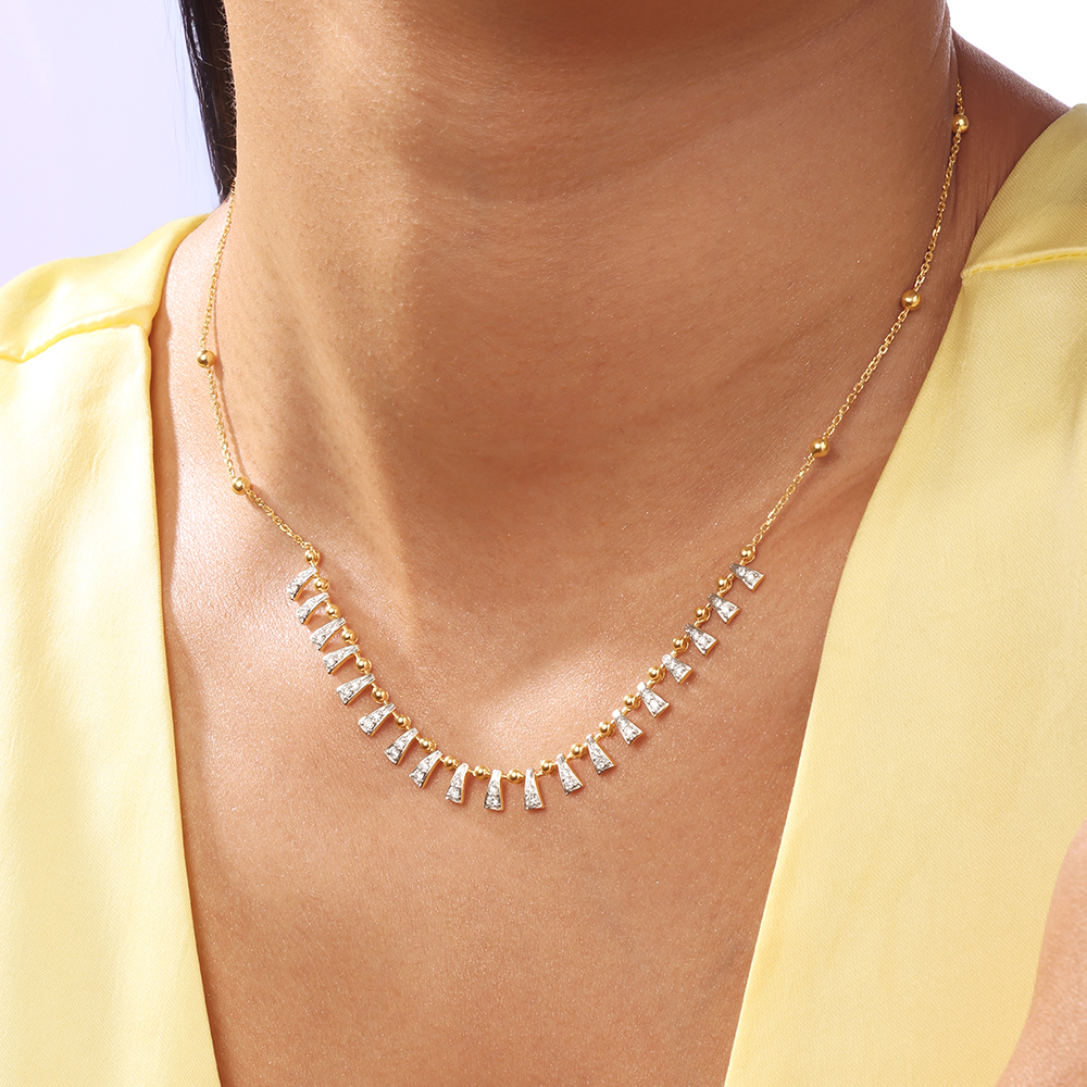 Sunbeam Whisper Diamond Necklace,,hi-res image number null