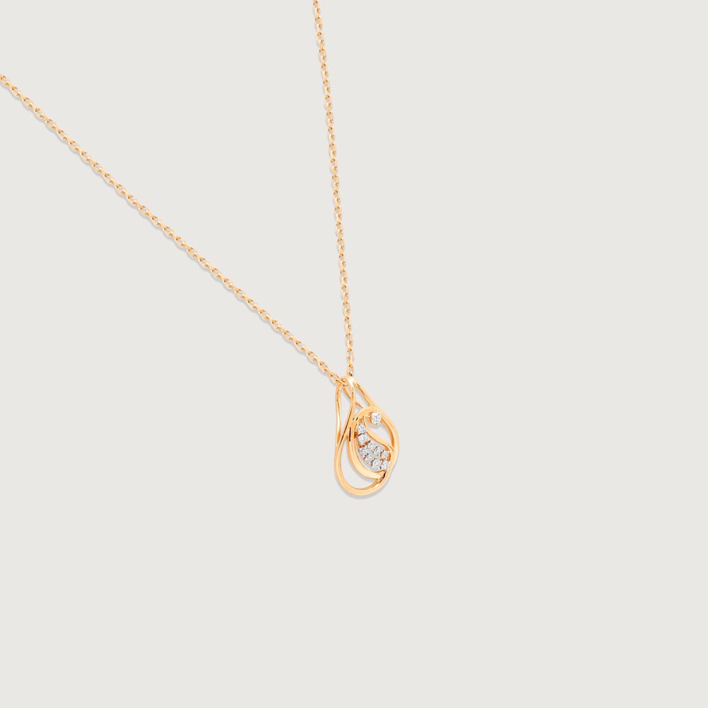 Glow Paisley Diamond Pendant,,hi-res image number null