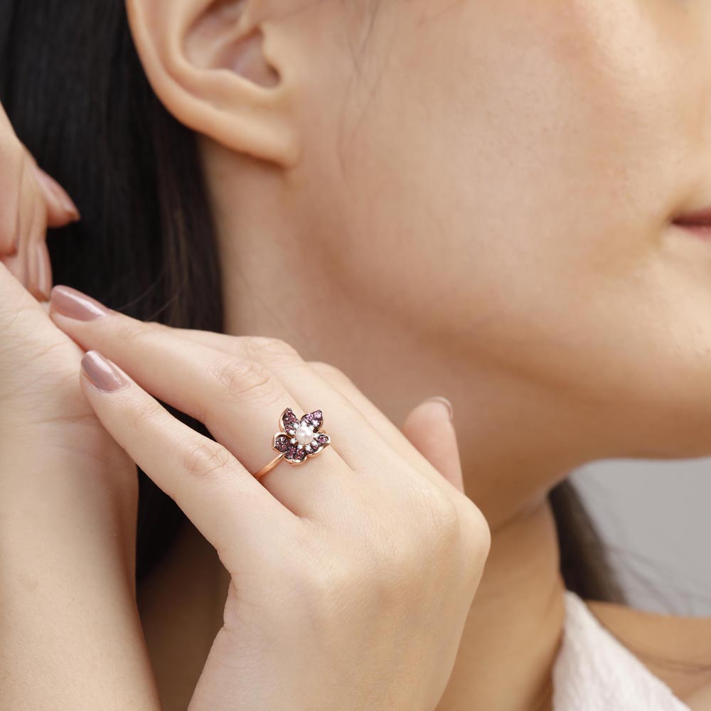 Blossom Aura Diamond Ring,,hi-res image number null